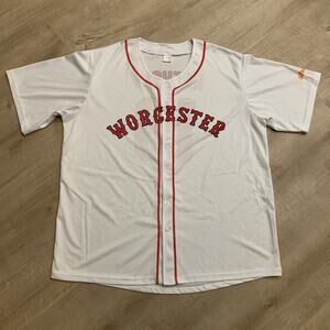 MiLB Worcester Red Sox Woo Sox Roman Anthony #19 SGA Jersey Men's M Medium AAA